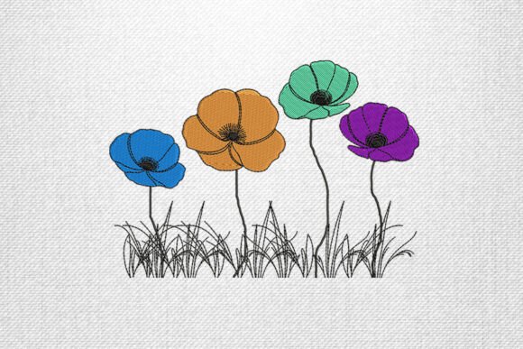 Colorful Floral Garden Embroidery Review