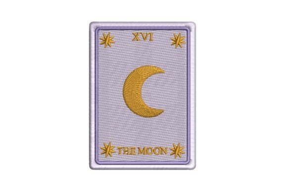 Moon Tarot Card Embroidery Design Review