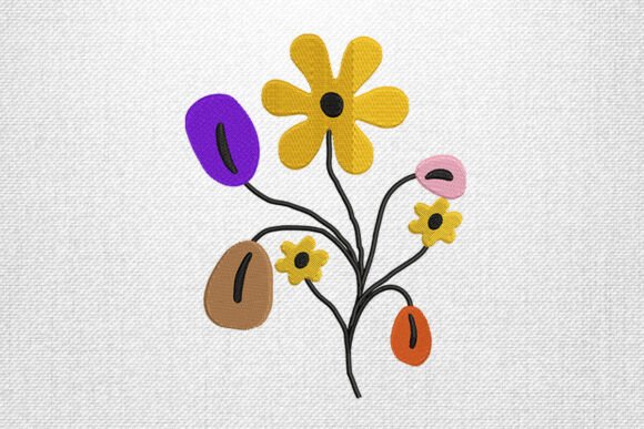 Playful Colorful Floral Embroidery Review