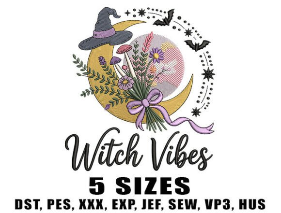 Witch Vibes Embroidery Design Review